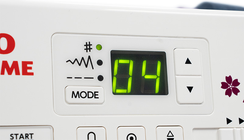 Janome DC1030 LCD Display